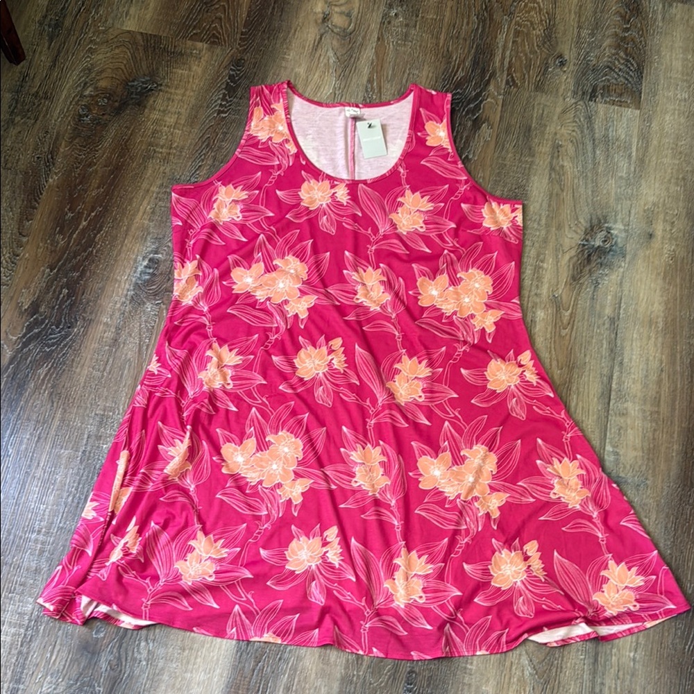 NWT-West Loop Pink Floral Dress
